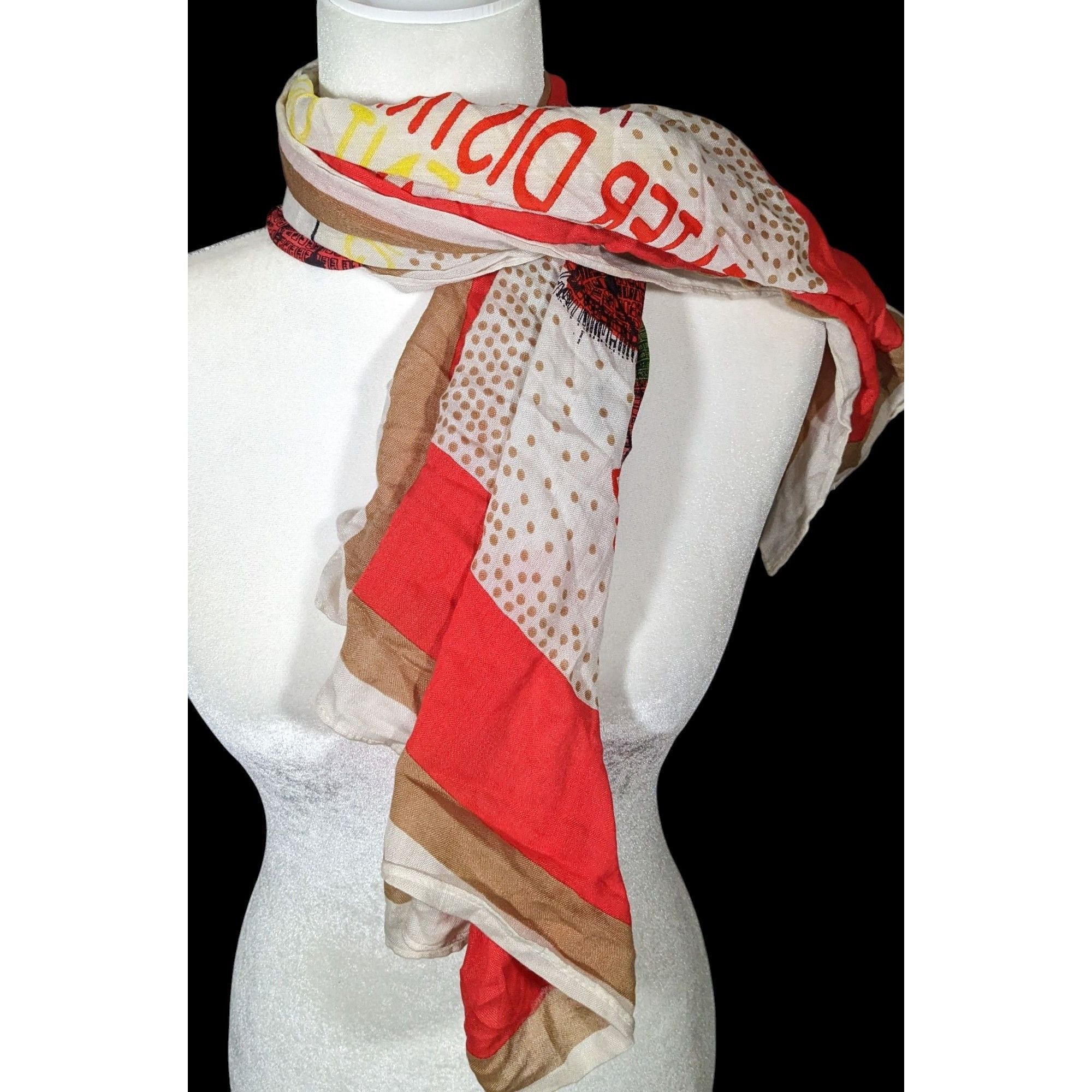 Madewell Madewell New York Map Printed Scarf/Shawl Size ONE SIZE - 3 Thumbnail
