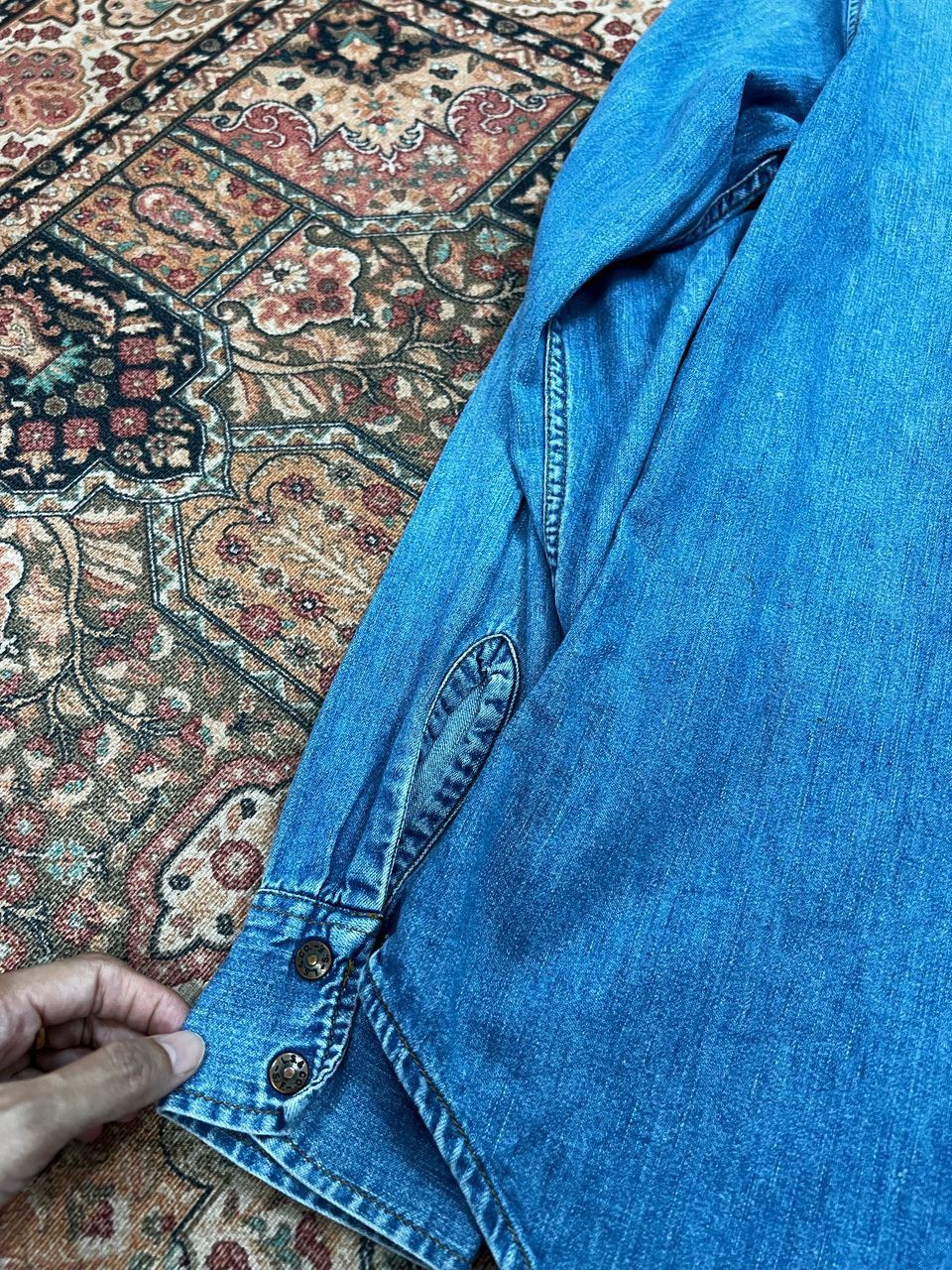 Levi's × Vintage Vintage Levis Denim Shirt Size US L / EU 52-54 / 3 - 11 Thumbnail