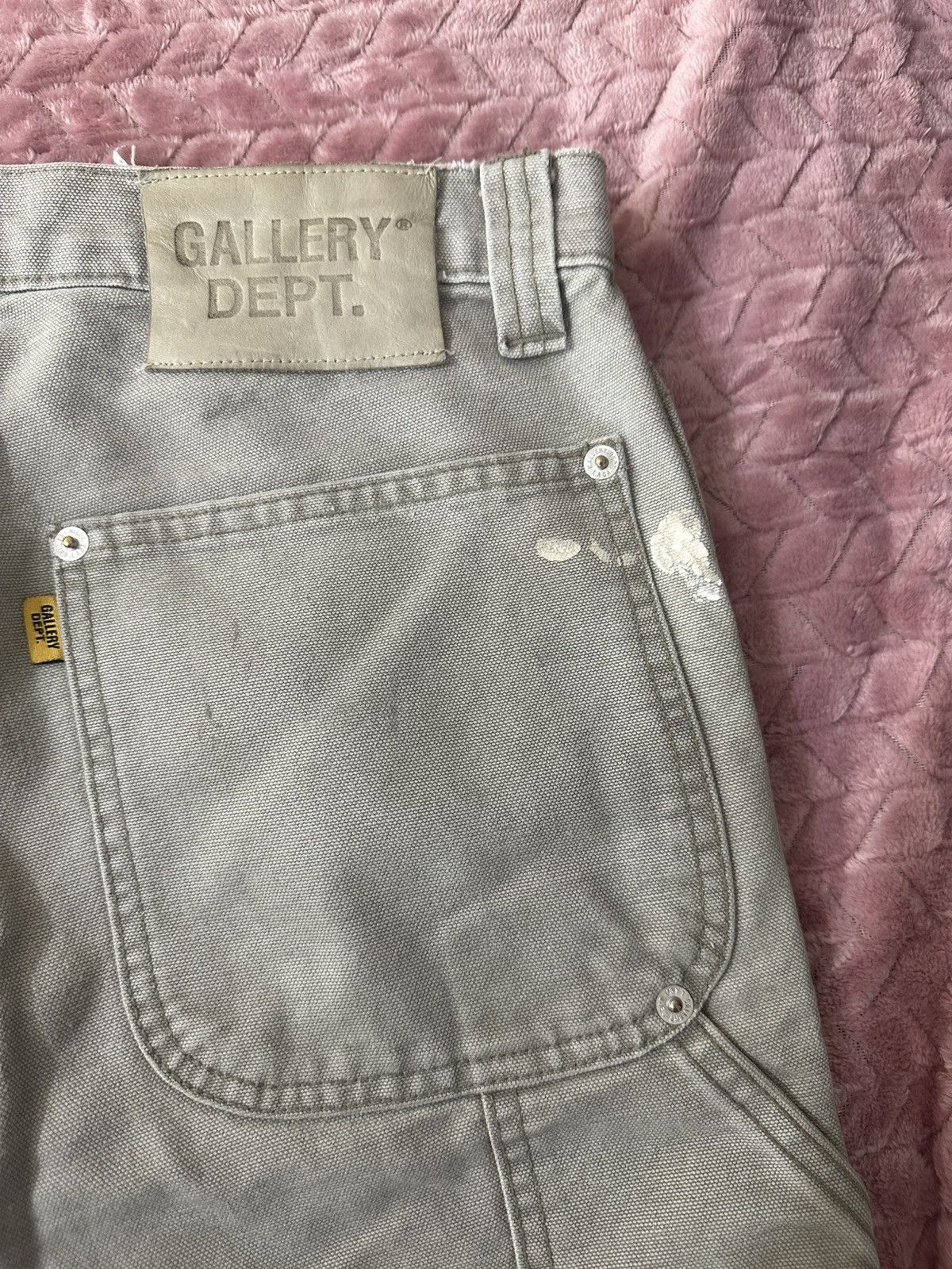 Gallery Dept. Gallery dept la flare carpenter pants cement grey Size US 31 - 20 Thumbnail