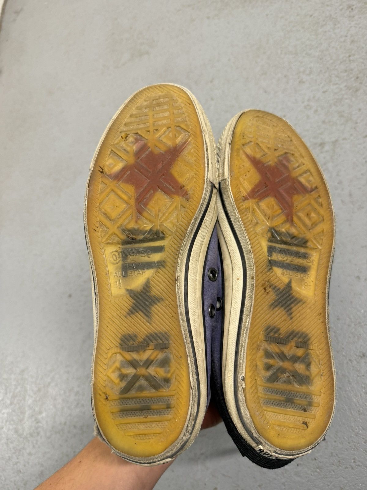 Converse × John Varvatos John Varvatos x Converse Aged High Top Sneakers Size US 10 / EU 43 - 8 Thumbnail
