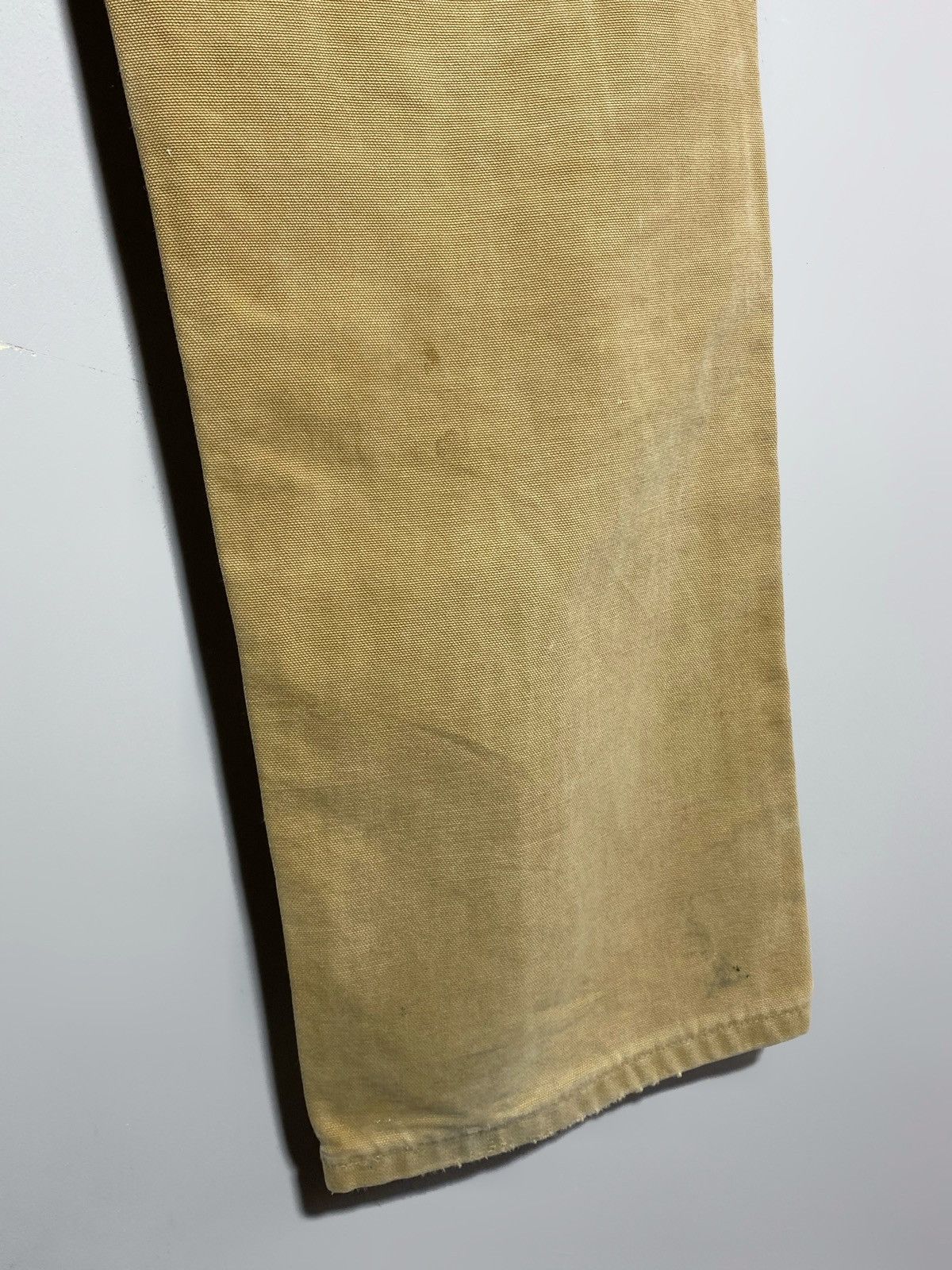 Carhartt Carhartt Vintage Double Knee Canvas Work Pants 33x34 Beige Size US 34 / EU 50 - 14 Thumbnail