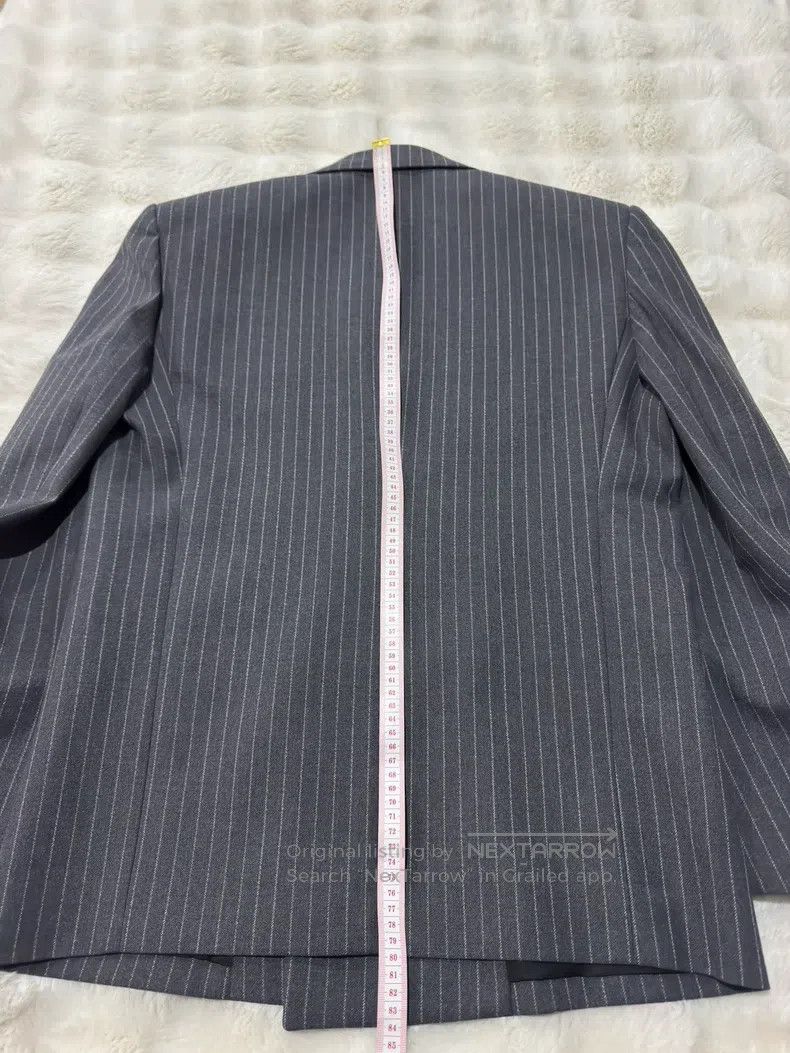 Saint Laurent Paris Saint Laurent Paris Flannel Striped Men's Suit Size US M / EU 48-50 / 2 - 9 Thumbnail