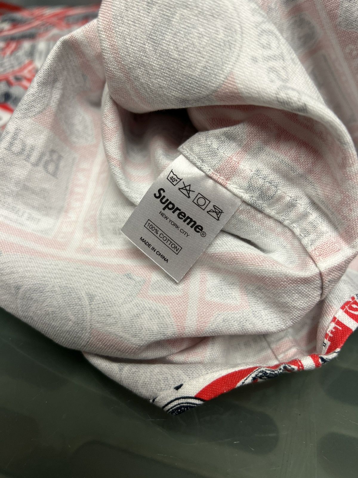 Supreme SS09 Supreme Budweiser Short Sleeve Button Up Shirt M Size US M / EU 48-50 / 2 - 7 Thumbnail