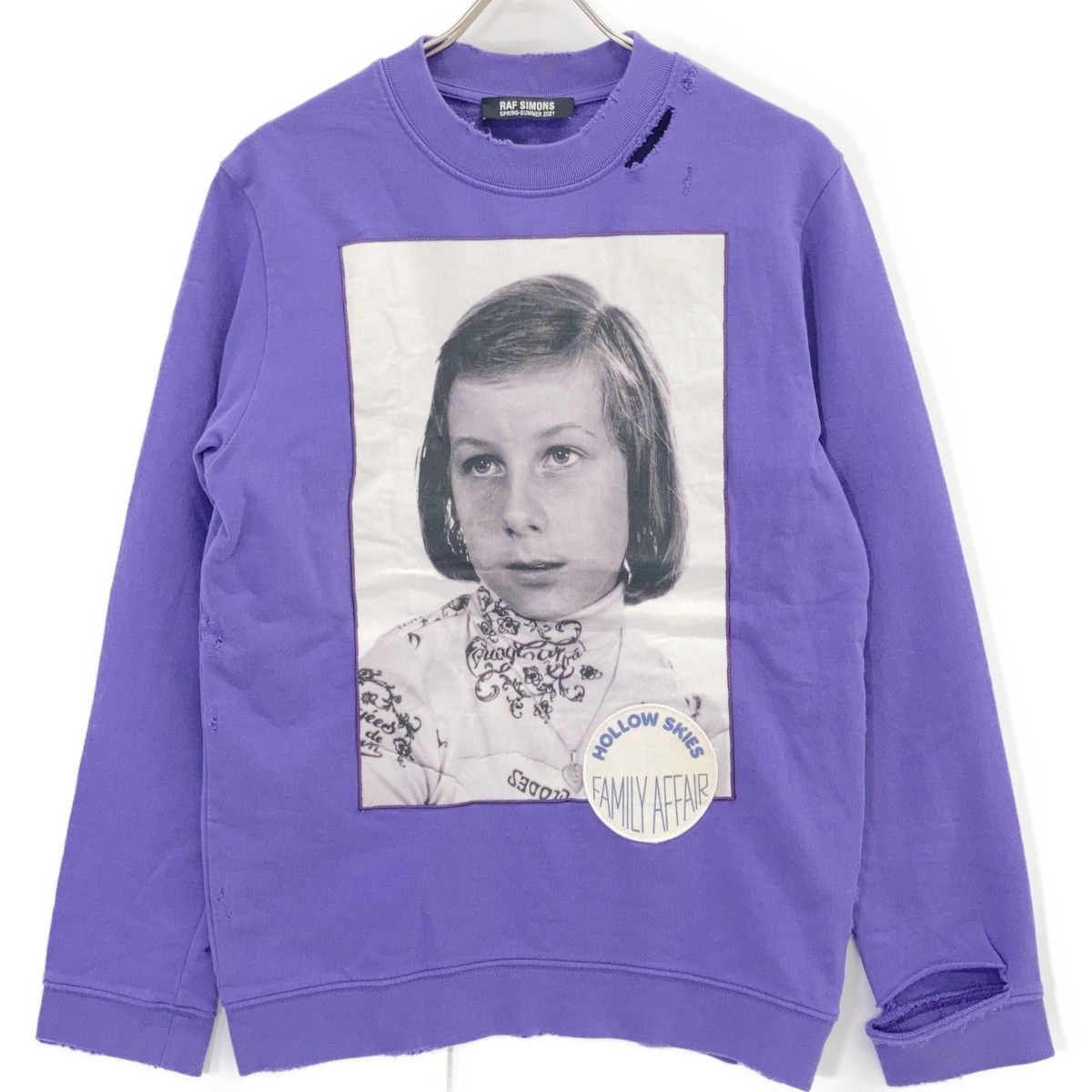 Raf Simons Raf Simons Raf Simons Cotton Sweatshirt Textile Sweatshirts & Hoodies 211W1668 DUTY FREE for USA Size ONE SIZE - 1 Thumbnail