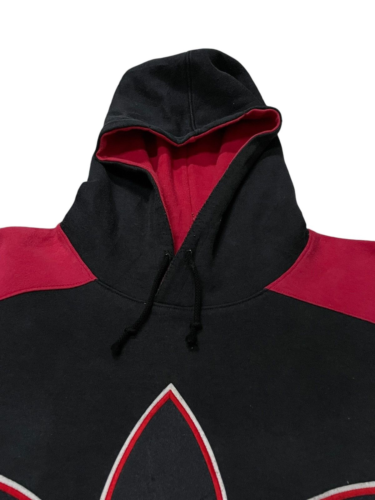 Adidas × RUN DMC × Vintage Vintage 80s Adidas Run Dmc Style Embroidered Jumper Hoodie Size US L / EU 52-54 / 3 - 6 Thumbnail