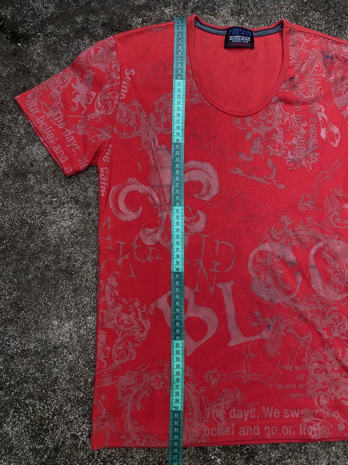 If Six Was Nine × Japanese Brand × Le Grande Bleu (L.G.B.) NICOLE CLUB FOR MEN POEM Size US S / EU 44-46 / 1 - 6 Thumbnail