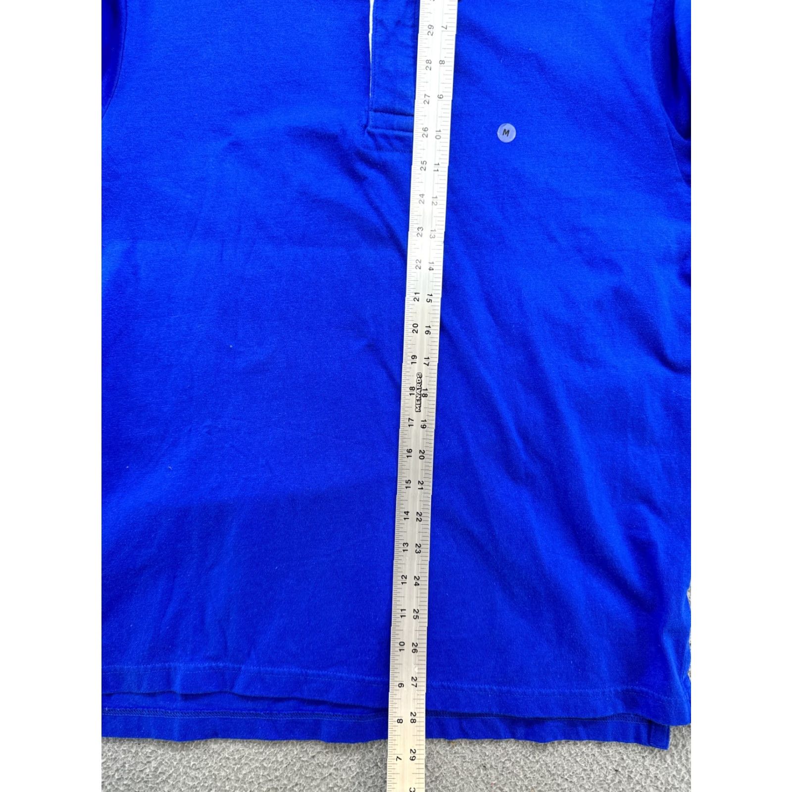 American Eagle Outfitters American Eagle Outfitters Polo Shirt Men Corduroy Neckline Rugby Long Sleeve Size M Blue New Size US M / EU 48-50 / 2 - 7 Thumbnail