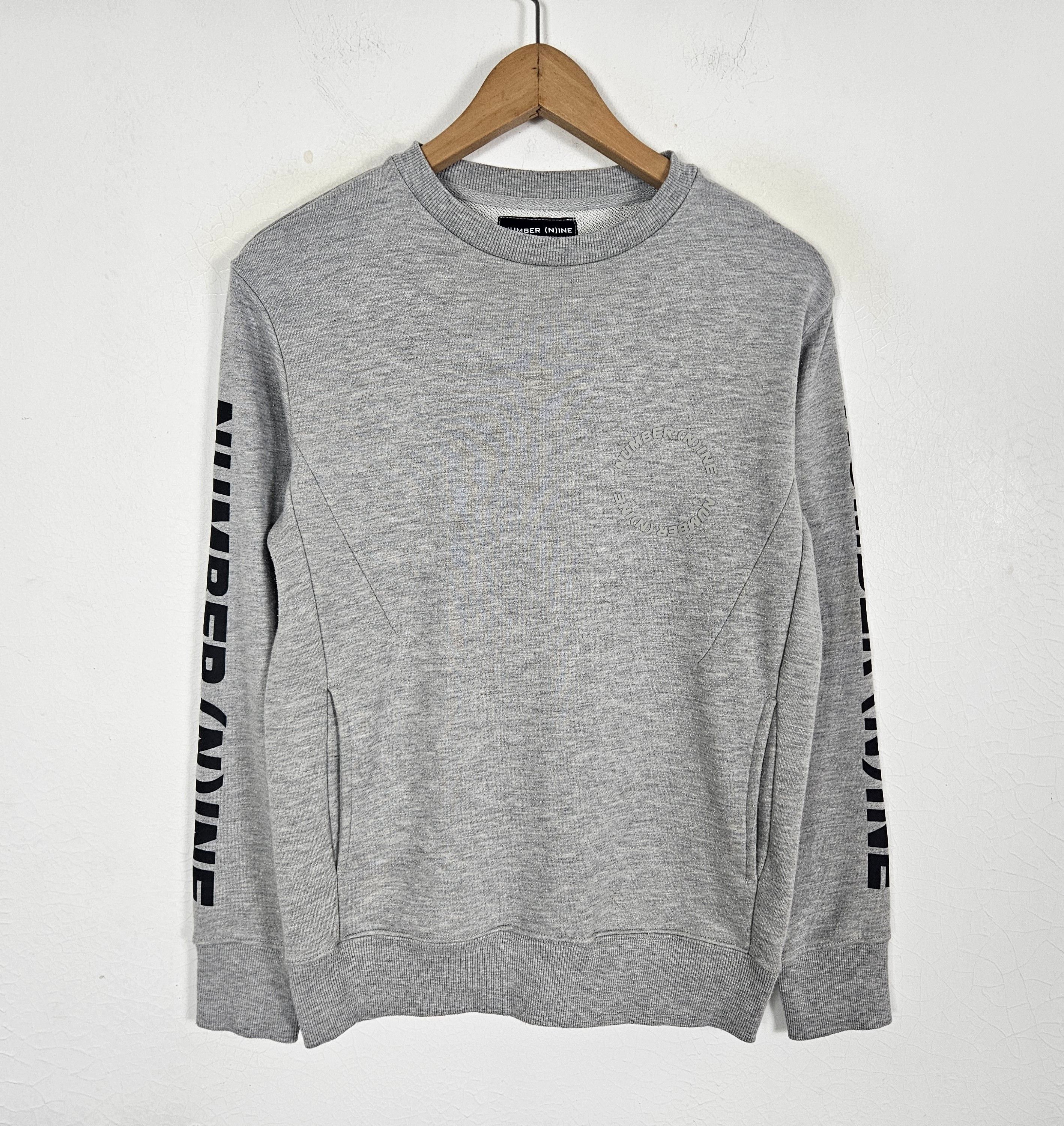 Japanese Brand Number Nine denim x Nano universe sweatshirt Size US S / EU 44-46 / 1 - 2 Thumbnail