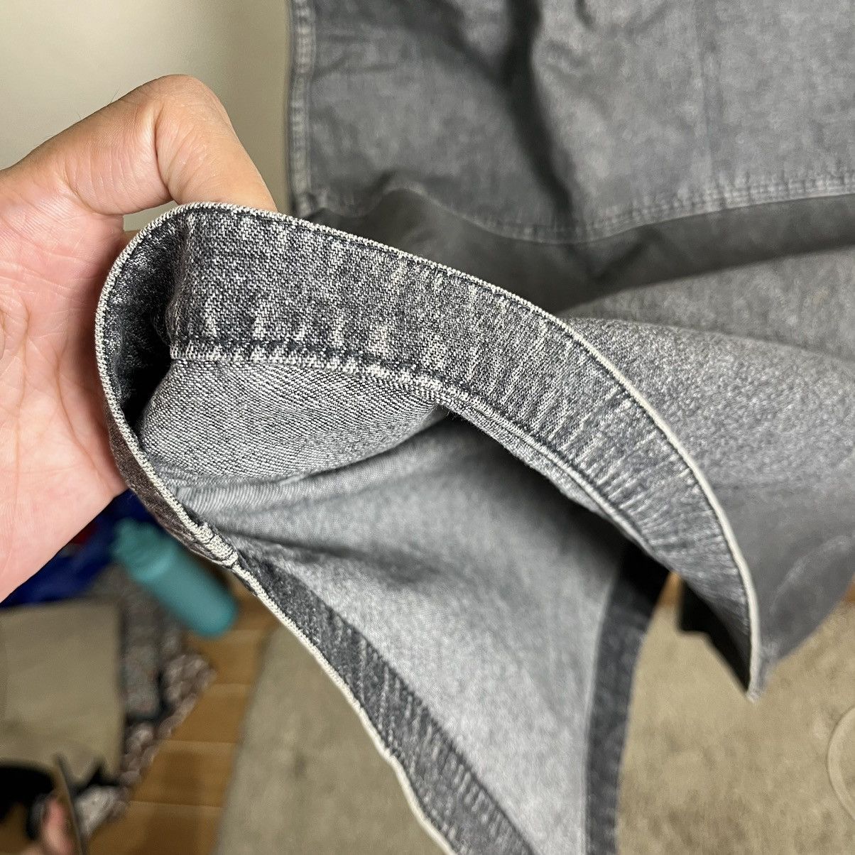 Issey Miyake 80's I.S Issey Miyake - Tsumori Chisato Denim Jumper Dress Size S / US 4 / IT 40 - 18 Thumbnail