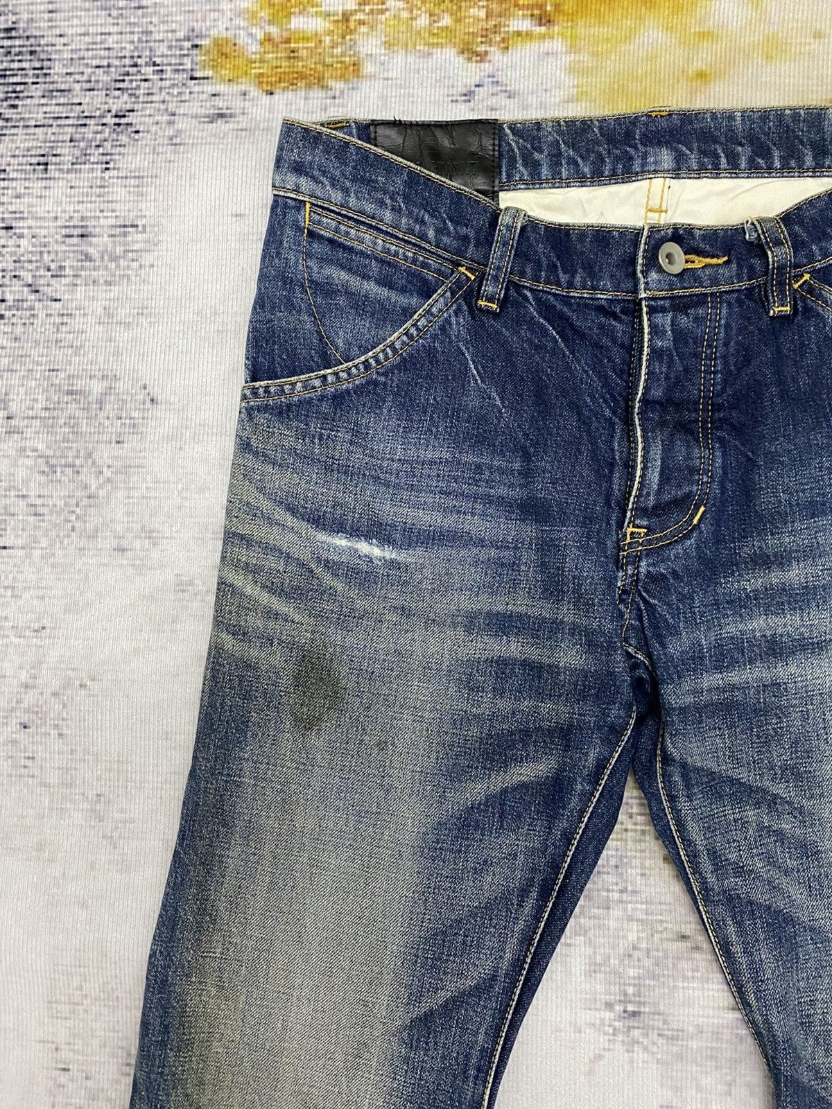 Attachment Vintage Attachment Distressed Denim Jeans Size US 31 - 7 Thumbnail