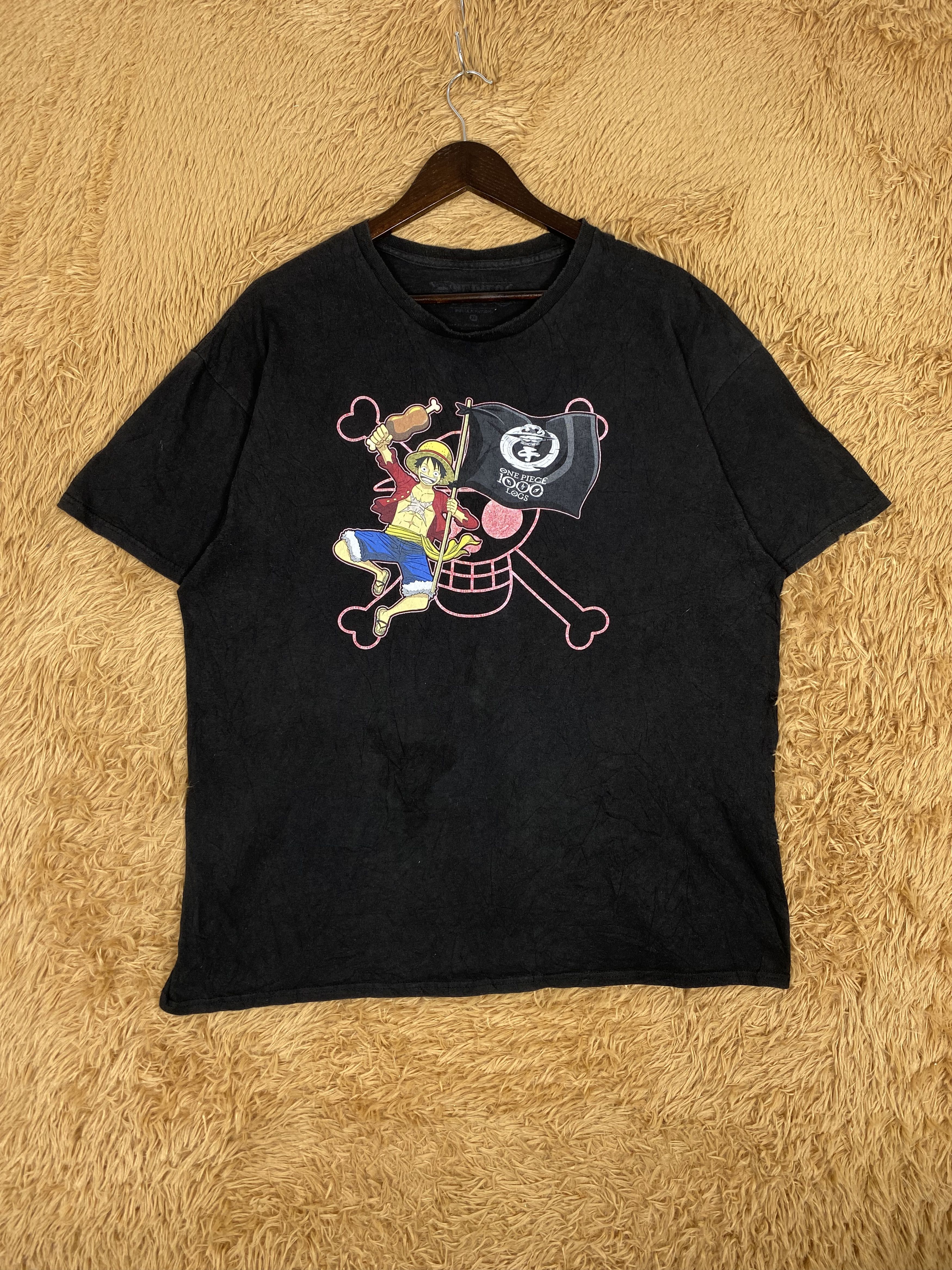 Anime Vintage One Piece T-Shirts PT0032 Size US M / EU 48-50 / 2 - 1 Thumbnail