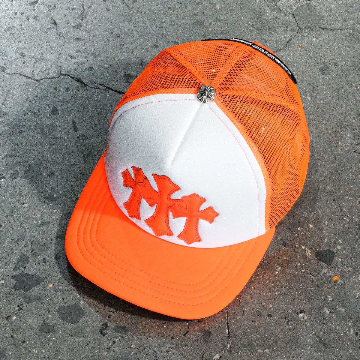 Chrome Hearts Orange Hat | Grailed