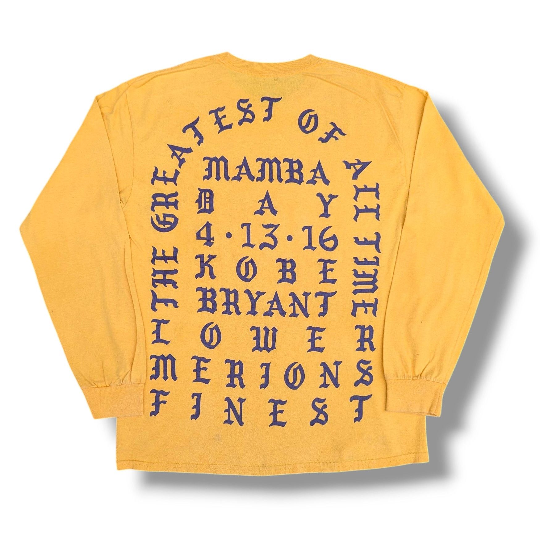 Kanye West Kanye West I Feel Like Kobe Mamba Yeezy Long Sleeve Shirt Size US M / EU 48-50 / 2 - 1 Thumbnail
