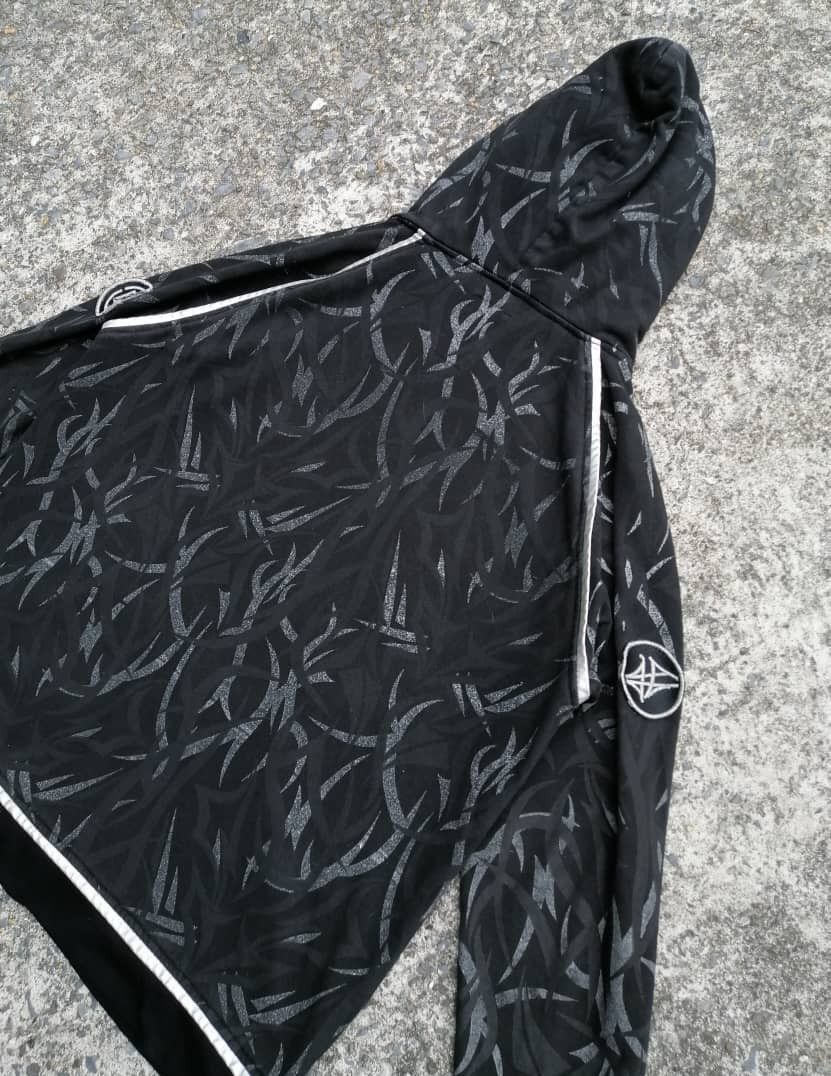 Hypebeast Alienegra Balaclava Mask Allover Print Zipper Hoodie Size US M / EU 48-50 / 2 - 15 Thumbnail