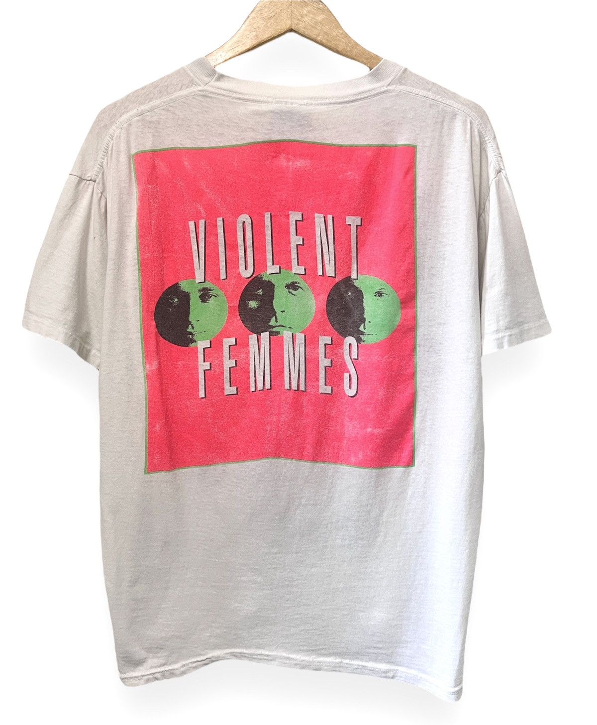 Band Tees × Vintage Vintage 1991 Violent Femmes Why Do Birds Sing Shirt, Boxy XL Size US XL / EU 56 / 4 - 2 Thumbnail