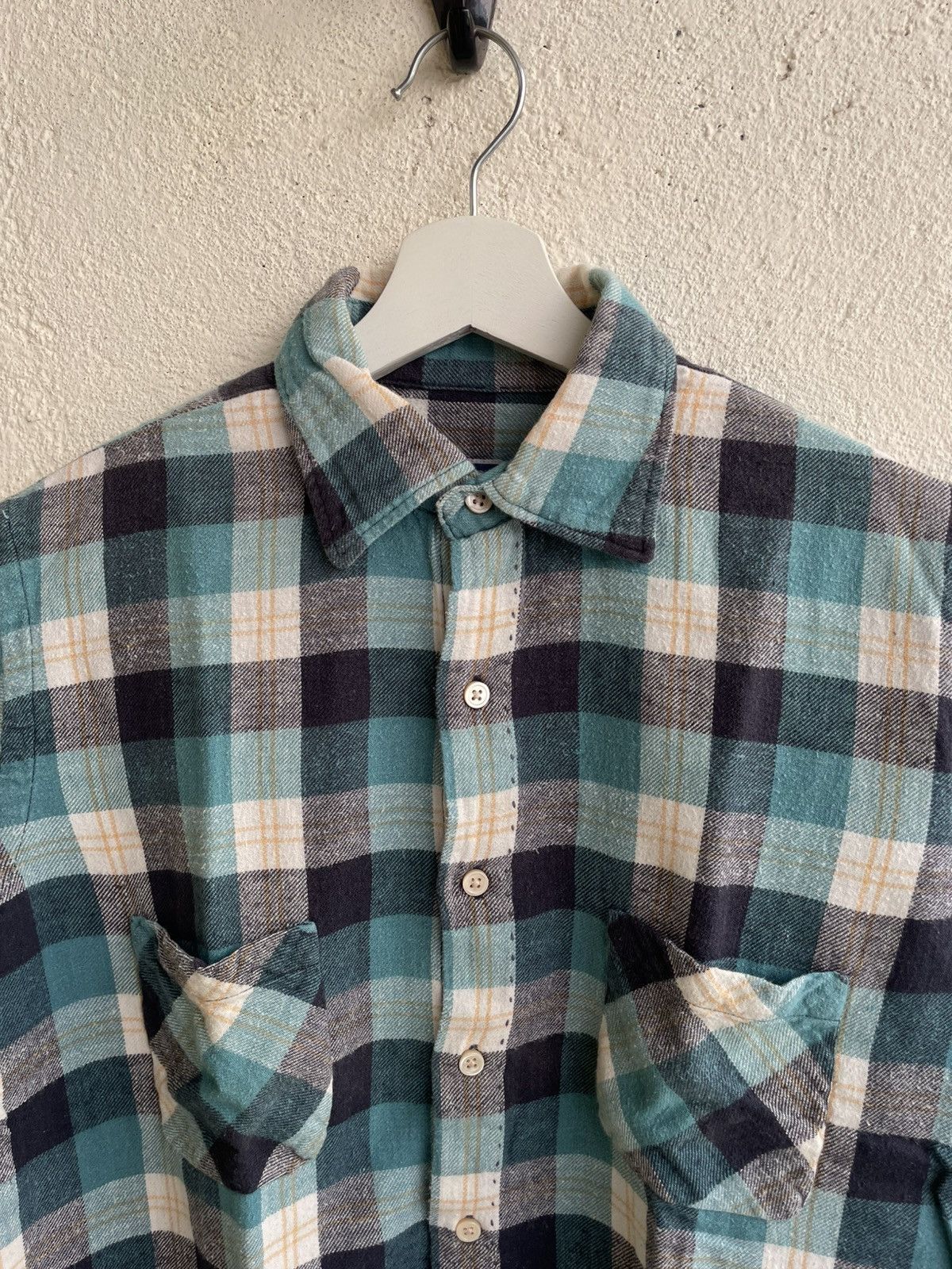 45rpm 2000s 45rpm Plaid Flannel Y2K oversize RRL Hysteric Japan Size XL / US 12-14 / IT 48-50 - 2 Thumbnail