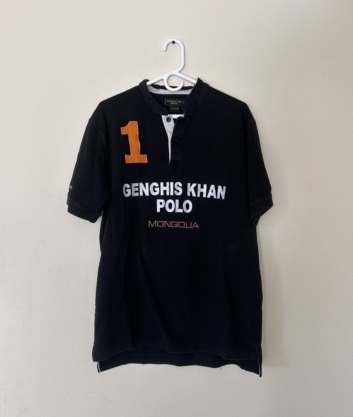 Shanghai Tang GENGHIS KHAN POLO JERSEY - SHANGHAI TANG Size US L / EU 52-54 / 3 - 6 Thumbnail