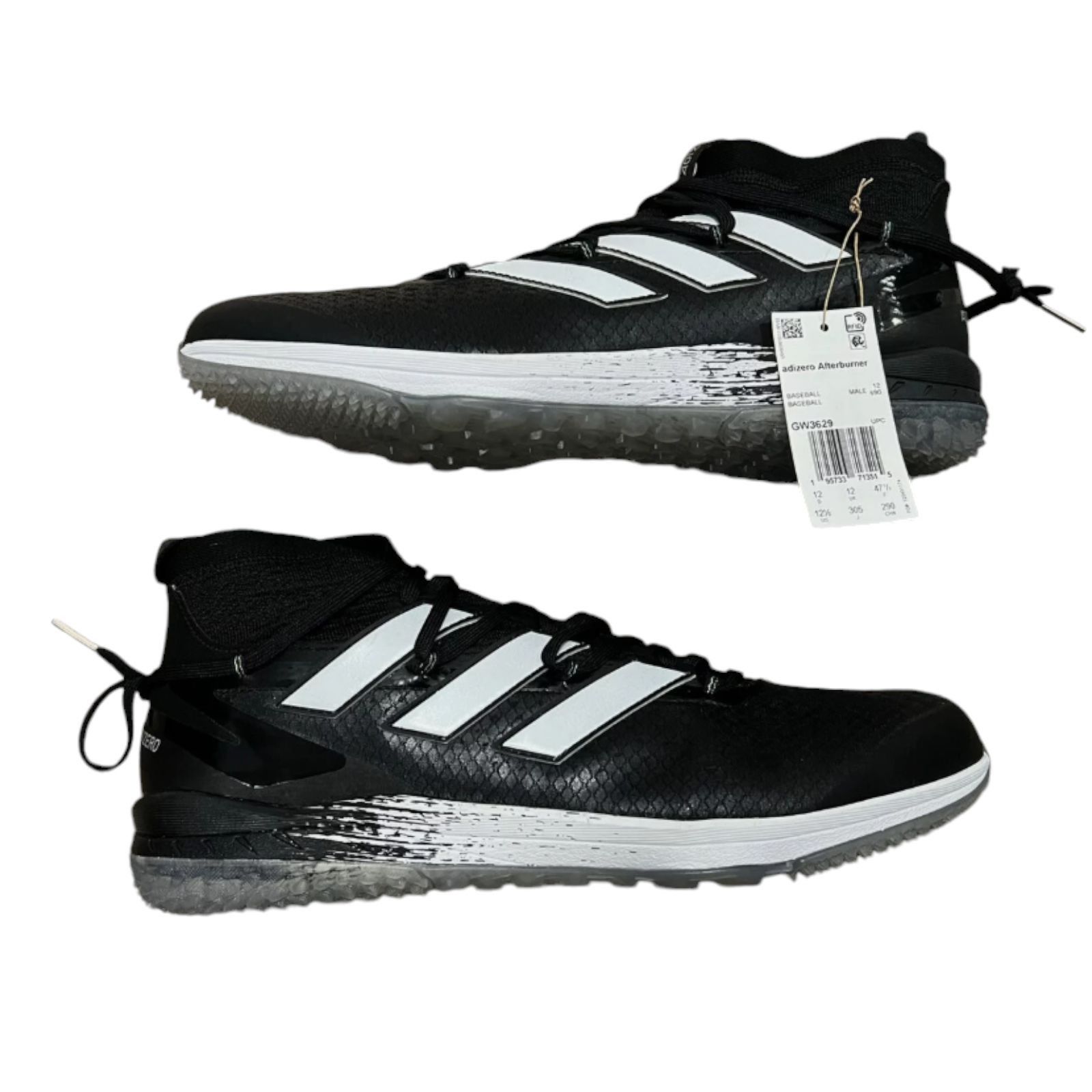 Adidas Adidas Afterburner 8 New Wave Baseball Turf Shoes GW3629 Bla Size US 7.5 / EU 40-41 - 9 Thumbnail