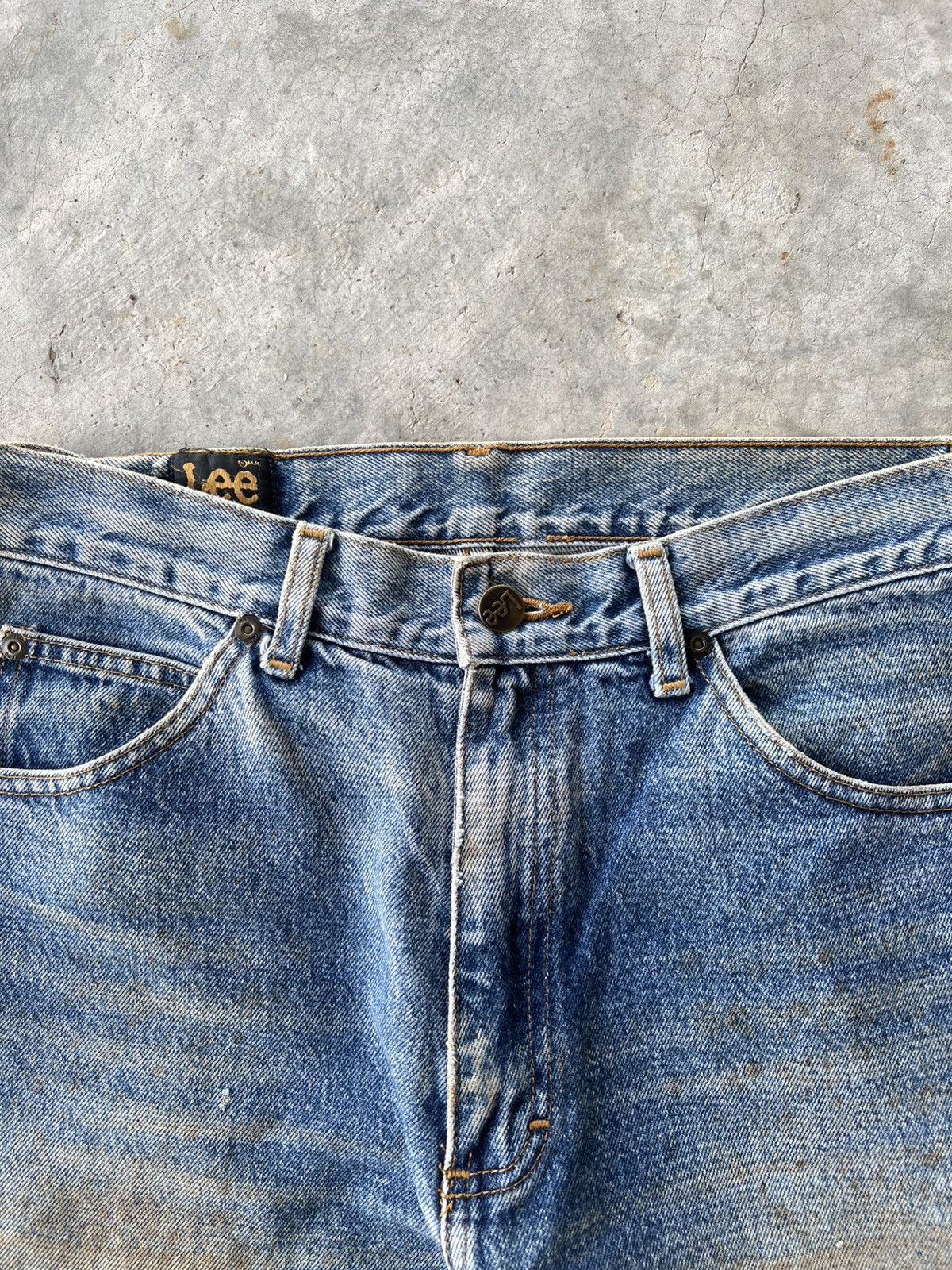 Other Vintage Lee Denim Jeans Size US 30 / EU 46 - 3 Thumbnail