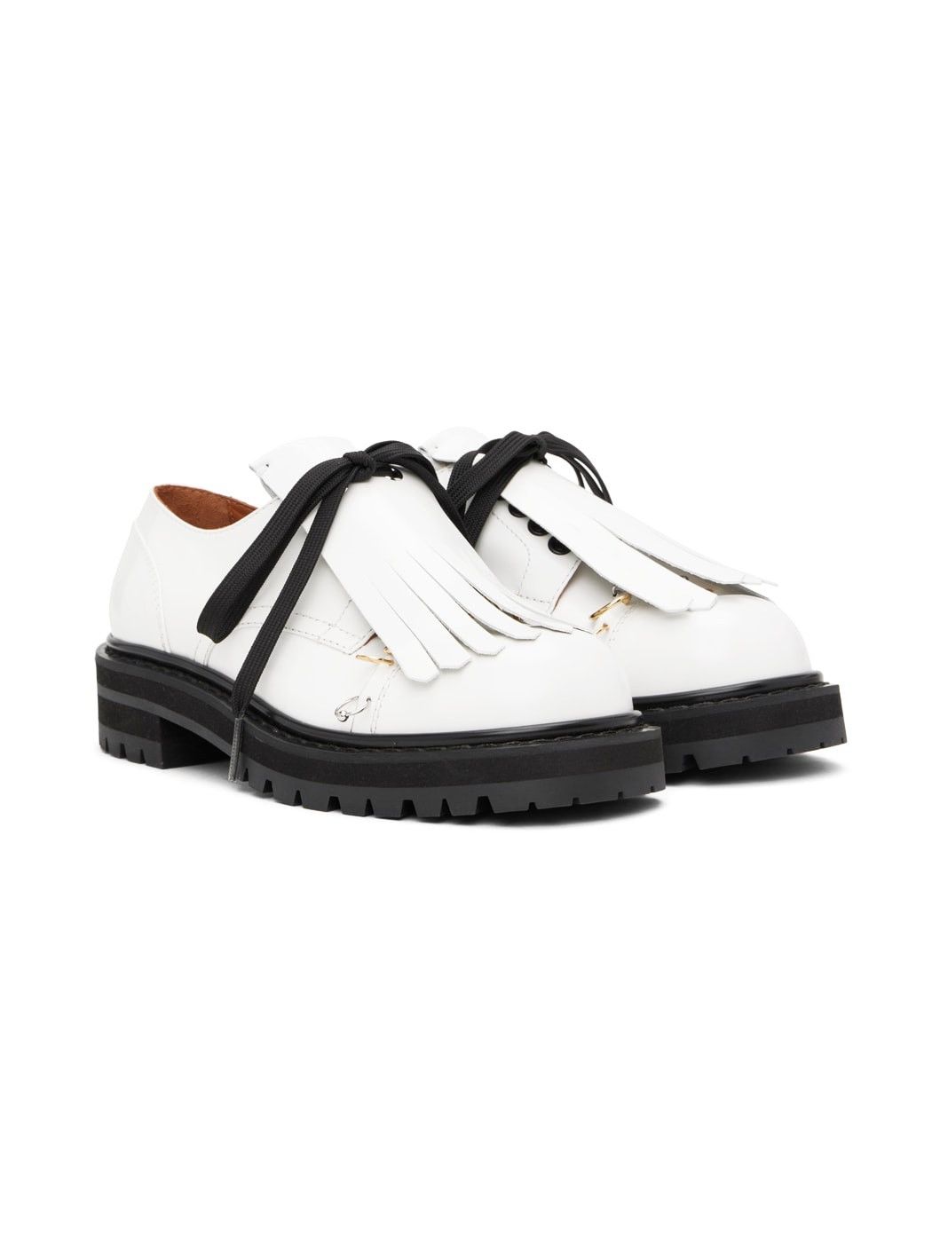 Marni o1f1d3z0525 Dada Derbys Shoes in White Size US 11 / IT 41 - 4 Thumbnail