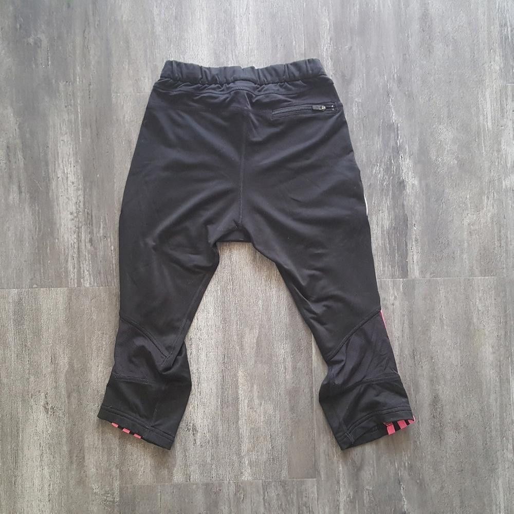 Adidas Black Pink Adidas Fitted Athletic Capri Size 26" / US 2 / IT 38 - 2 Thumbnail