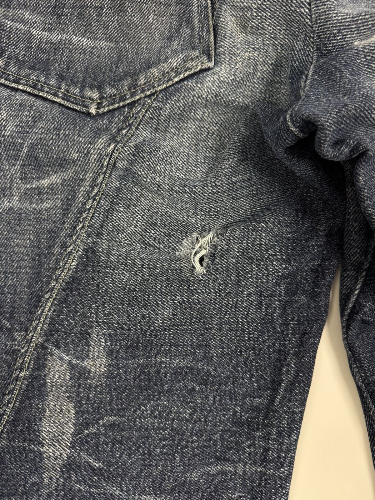 Versace Jeans Couture Distressed Versace Jeans Couture Washed Denim Jeans Size US 33 - 18 Thumbnail