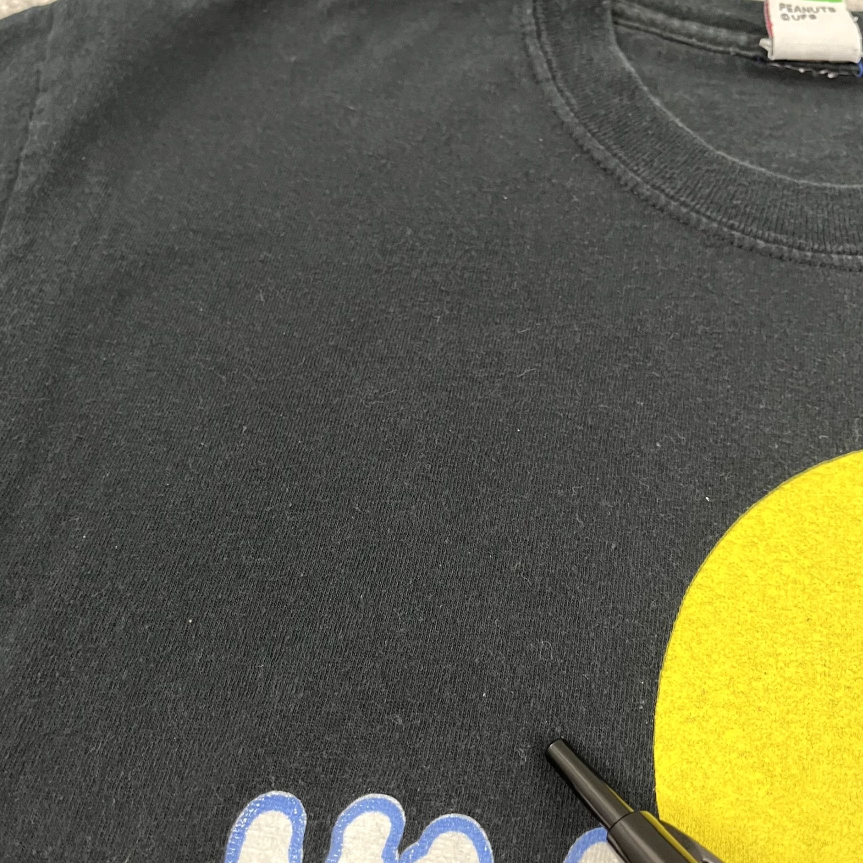 Peanuts VINTAGE Peanuts CHARLIE BROWN Shirt Unisex Adults M Black 90s Lucy Witch Graphic Tee Graphic Print 90s Size US M / EU 48-50 / 2 - 6 Thumbnail