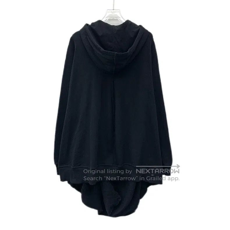 Rick Owens Rick Owens Black Design Hooded Long Sleeve Sweatshirt Size XS / US 0-2 / IT 36-38 - 2 Thumbnail