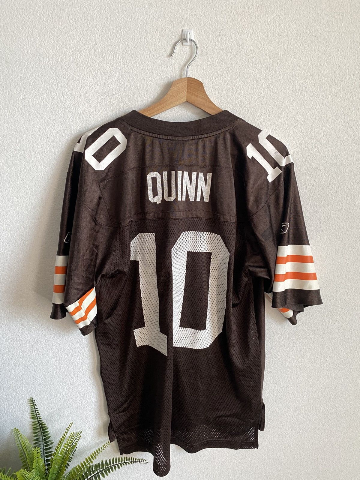 NFL Vintage Cleveland Browns #10 Brady Quinn Jersey Size US S / EU 44-46 / 1 - 2 Thumbnail