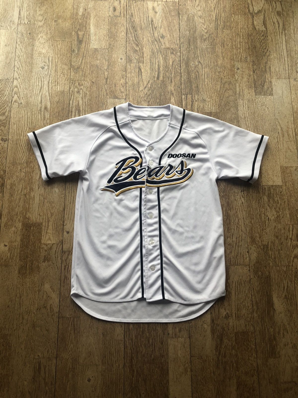 MLB RARE DOOSAN BEARS KOREA BASEBALL SPORT JERSEY Size US M / EU 48-50 / 2 - 1 Thumbnail