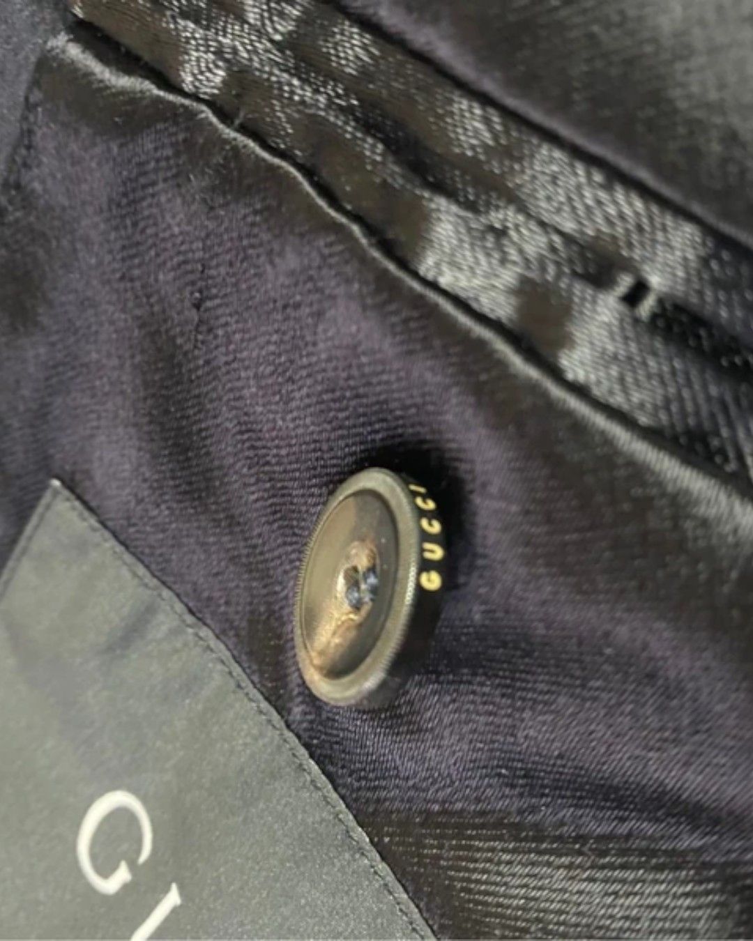 Gucci 2000'S DOUBLE BREASTED WOOL COAT BY TOM FORD Size US M / EU 48-50 / 2 - 5 Thumbnail