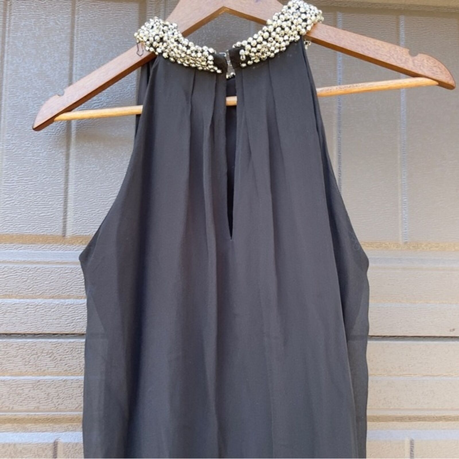 Diane von Furstenberg Diane Von Furstenberg Lainey Dress Silk Halter Black Size 6 Size M / US 6-8 / IT 42-44 - 6 Thumbnail