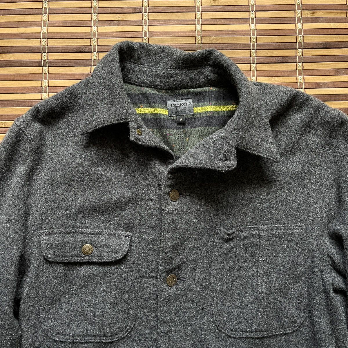 Oshkosh Oshkosh Blanket Fall Winter Wool Jacket Japan Size US M / EU 48-50 / 2 - 21 Thumbnail
