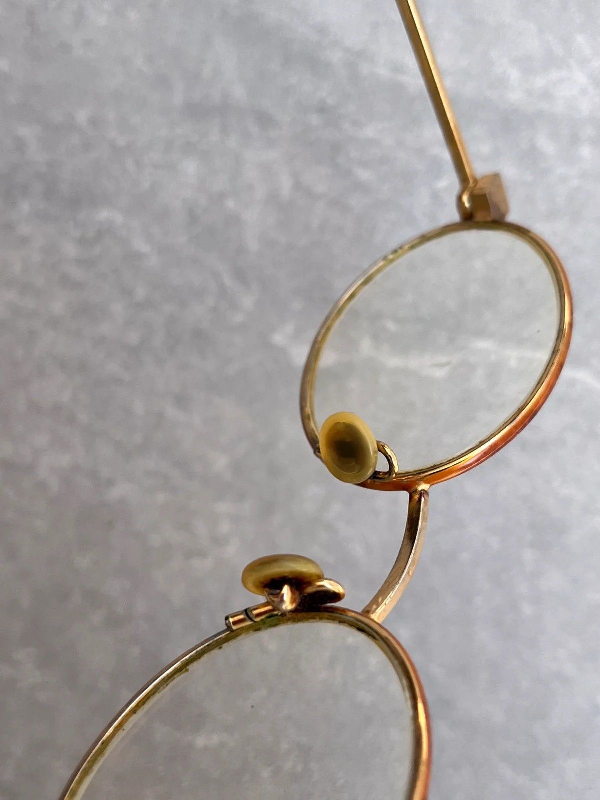 Gianfranco Ferre GFF Gianfranco Ferre Vintage 60s 70s Gold Metal Eyeglass Size ONE SIZE - 8 Thumbnail