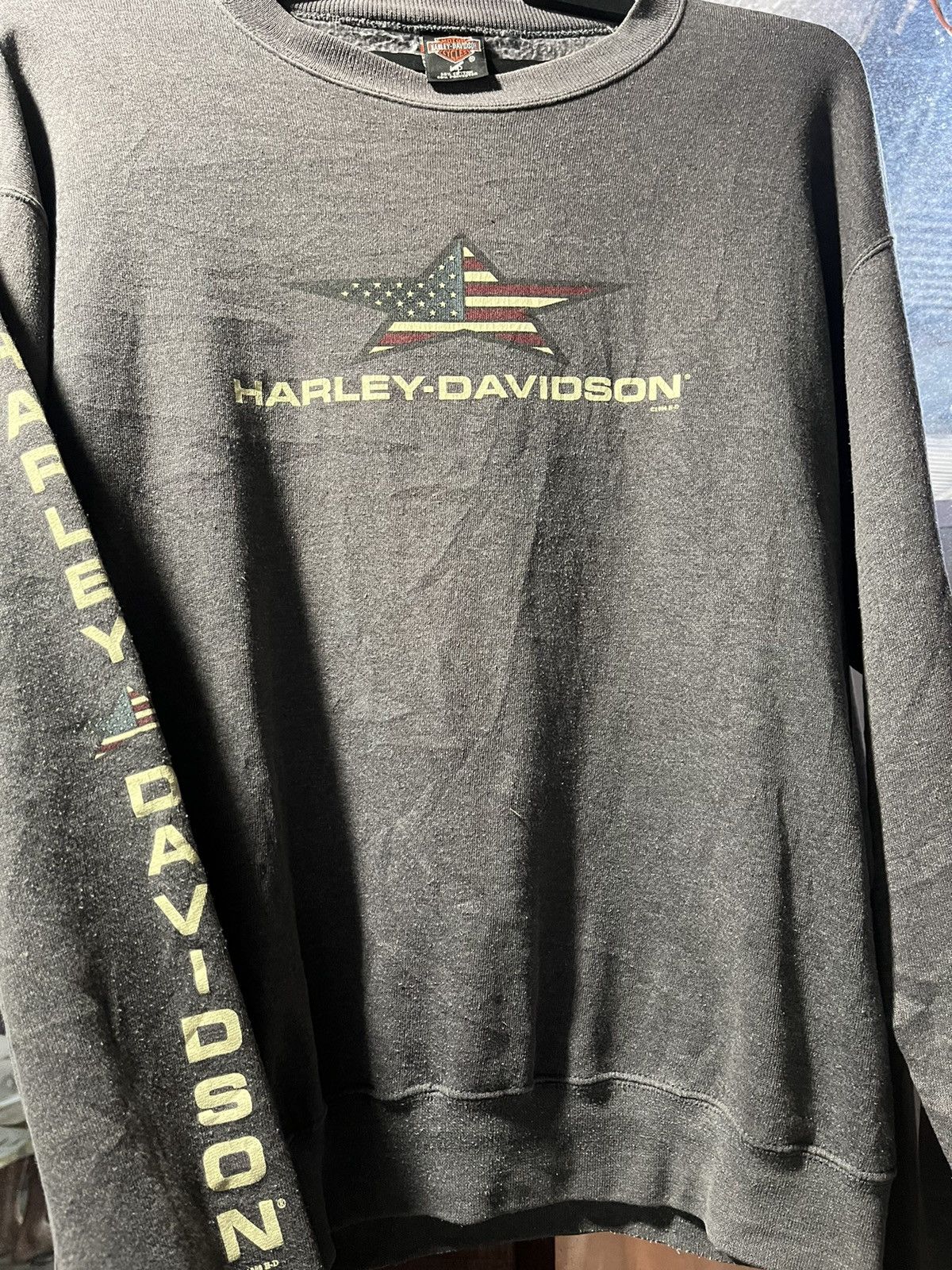 Harley Davidson × Vintage Vintage Harley Davidson Sweatshirt Size US M / EU 48-50 / 2 - 3 Thumbnail