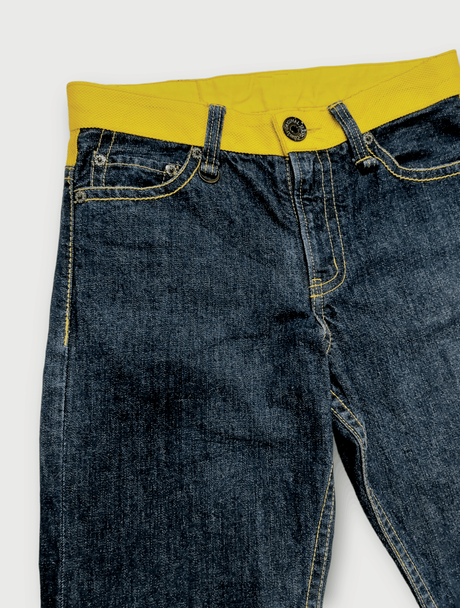 Japanese Co & Lu Pocket Logo Jeans