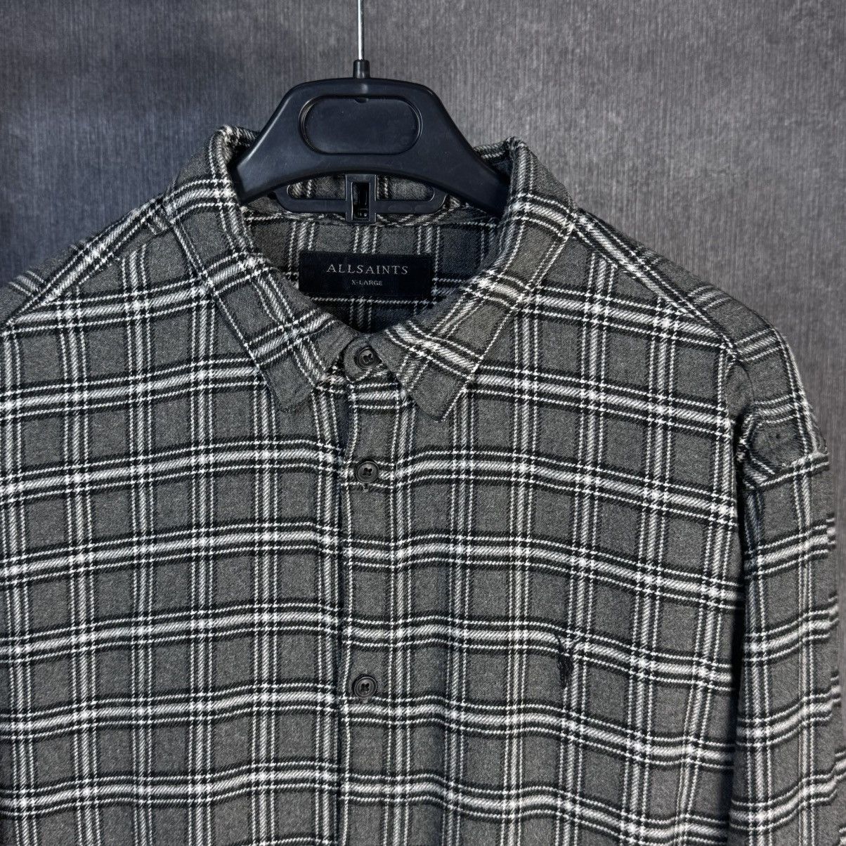 Allsaints Allsaints shirt flannel Y2K logo Size US XL / EU 56 / 4 - 2 Thumbnail
