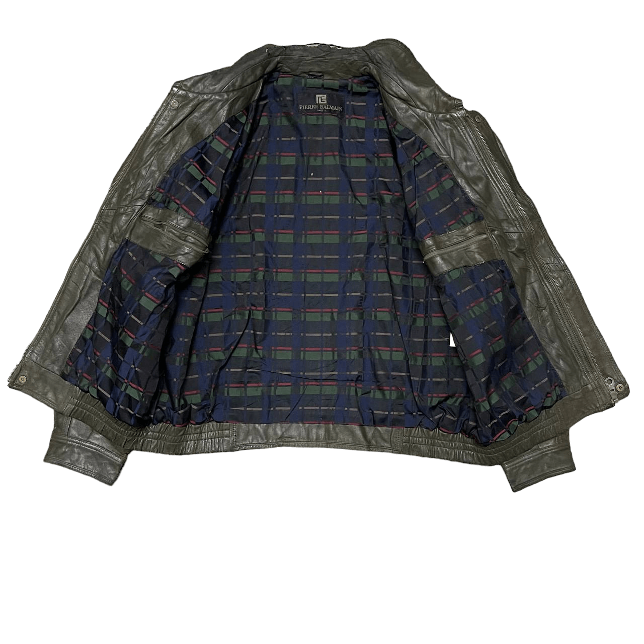 Pierre Balmain Vintage Pierre Balmain Paris Leather Jacket Lambskin Size US M / EU 48-50 / 2 - 7 Thumbnail