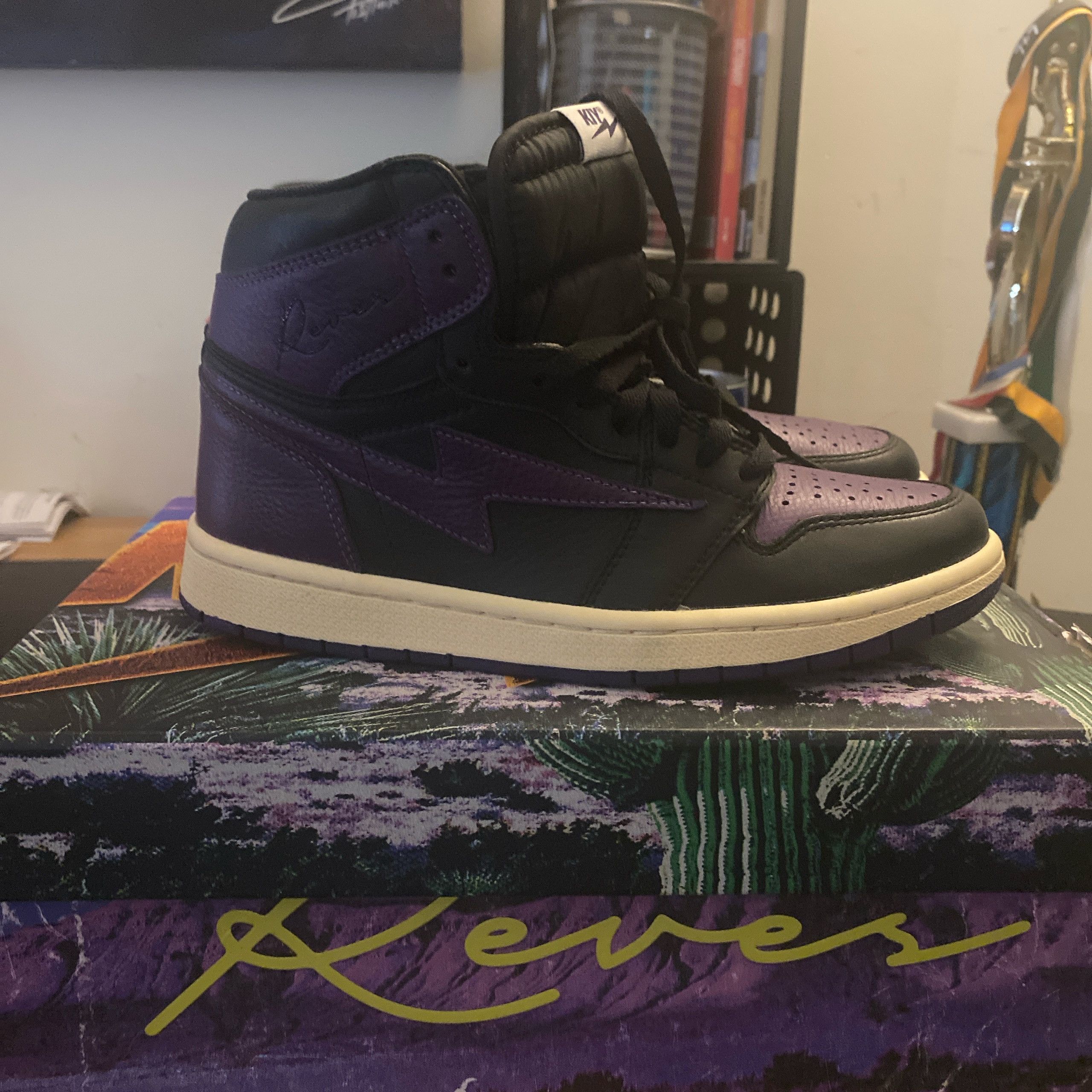 Reves Paris x Air Kiy “Court Purple”