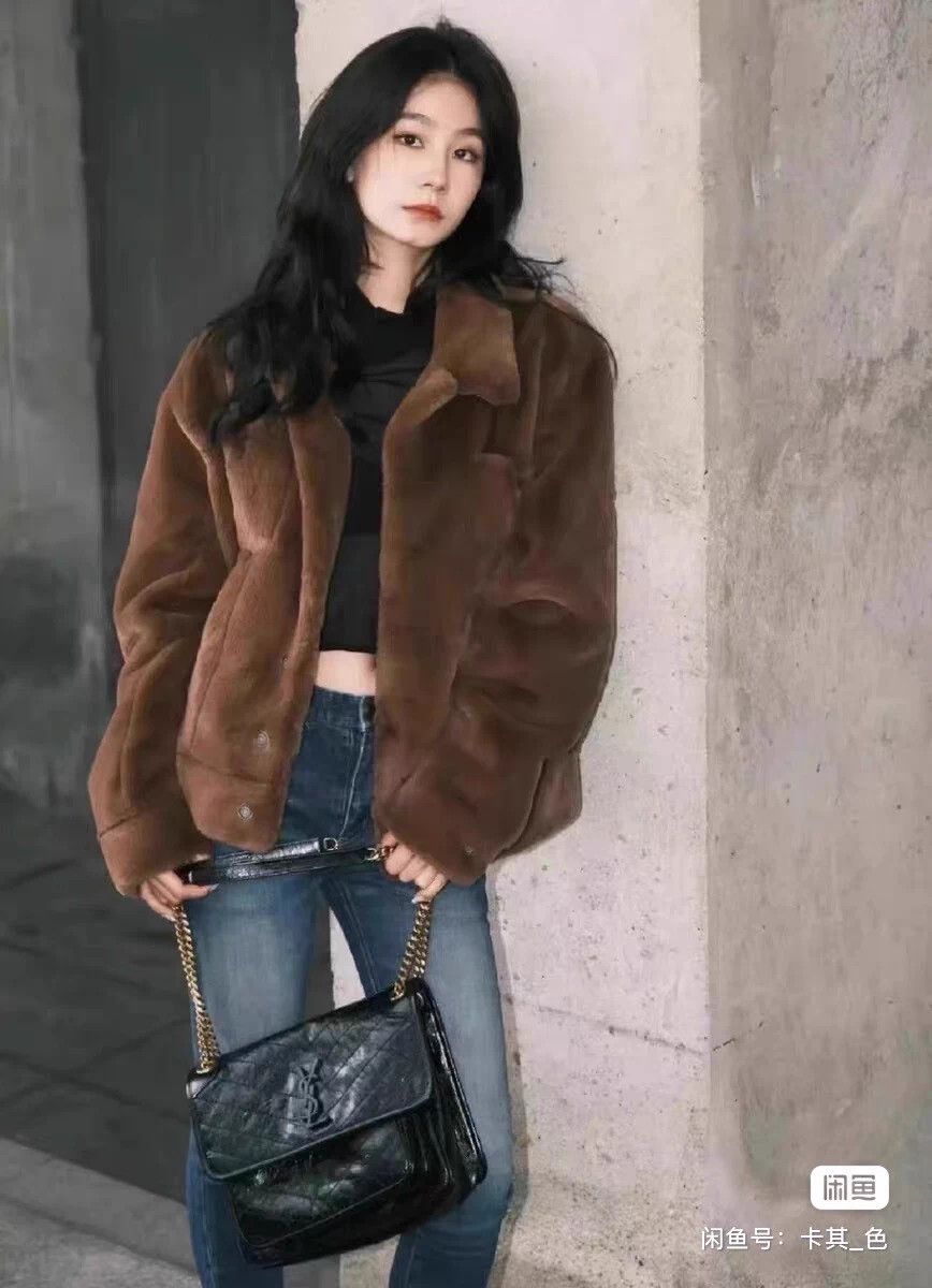 Saint Laurent Paris SLP Caramel Teddy Fur Men's Jacket 48 Size US M / EU 48-50 / 2 - 3 Thumbnail