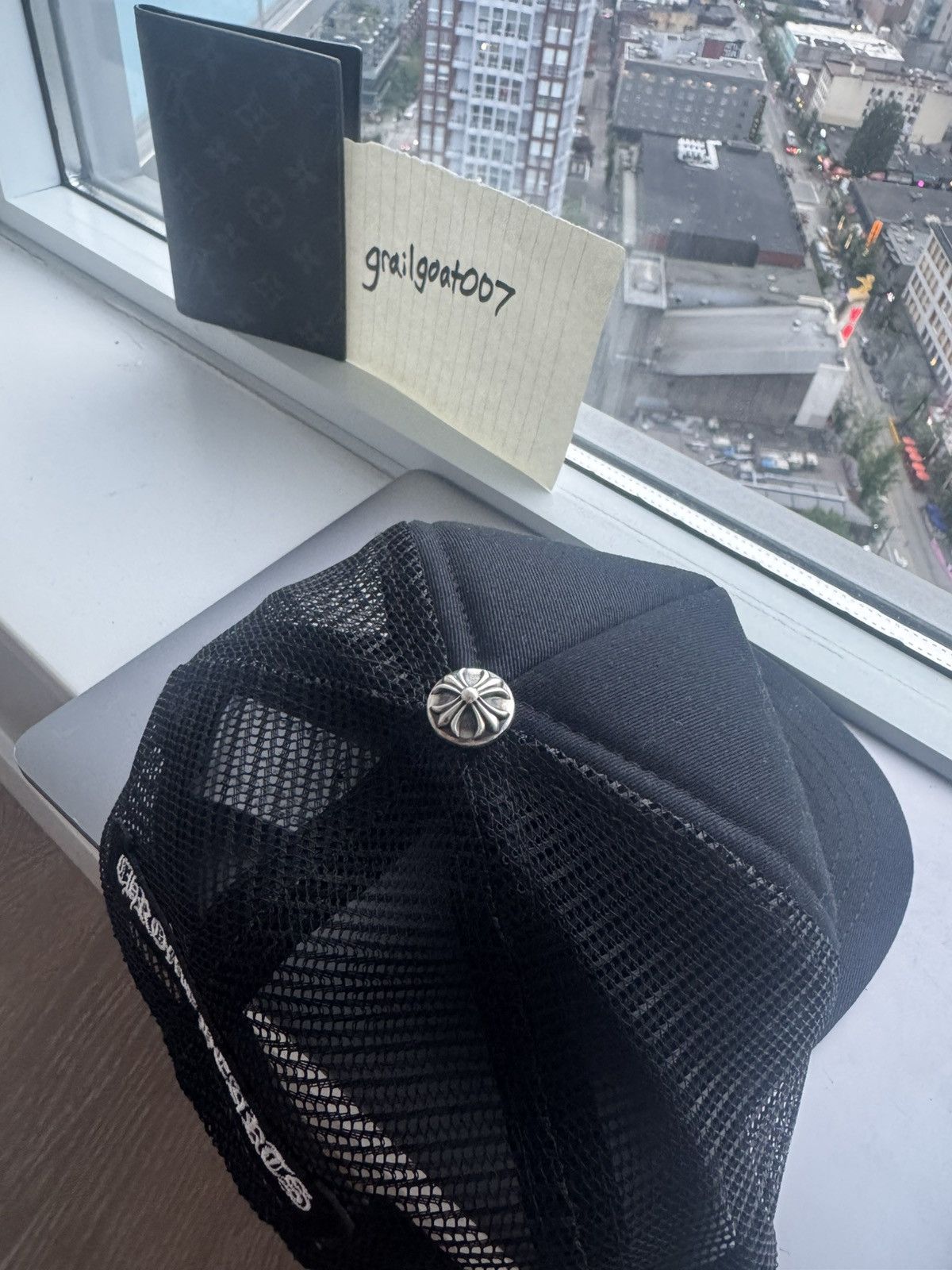 Chrome Hearts Chrome Hearts Leather ‘fuck’ patch trucker hat Size ONE SIZE - 3 Thumbnail