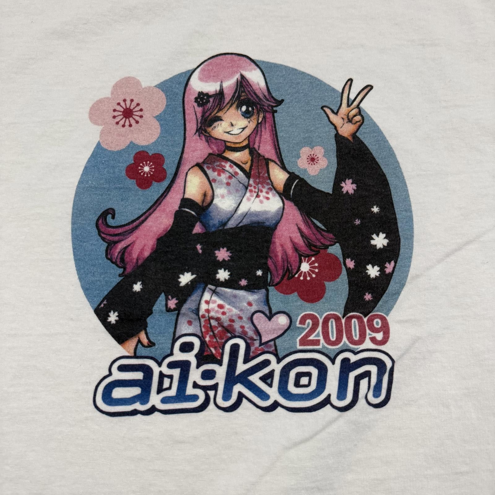 Gildan 1st Ai-kon Anime Comic Con Shirt Winnipeg 2009 Very Rare - L Size US L / EU 52-54 / 3 - 2 Thumbnail