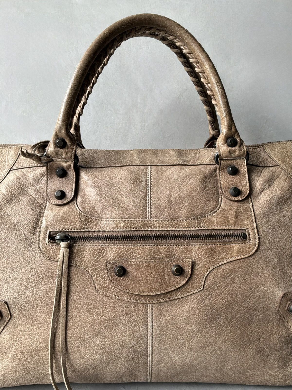Balenciaga Balenciaga - City ‘Work’ - Brown Lambskin Bag Size ONE SIZE - 5 Thumbnail