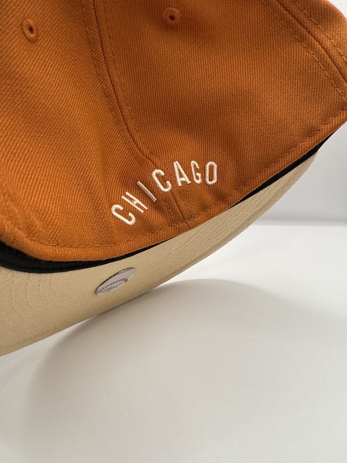 Hat Club Burdeens Chicago cubs script size 7 1/8 Size ONE SIZE - 4 Thumbnail