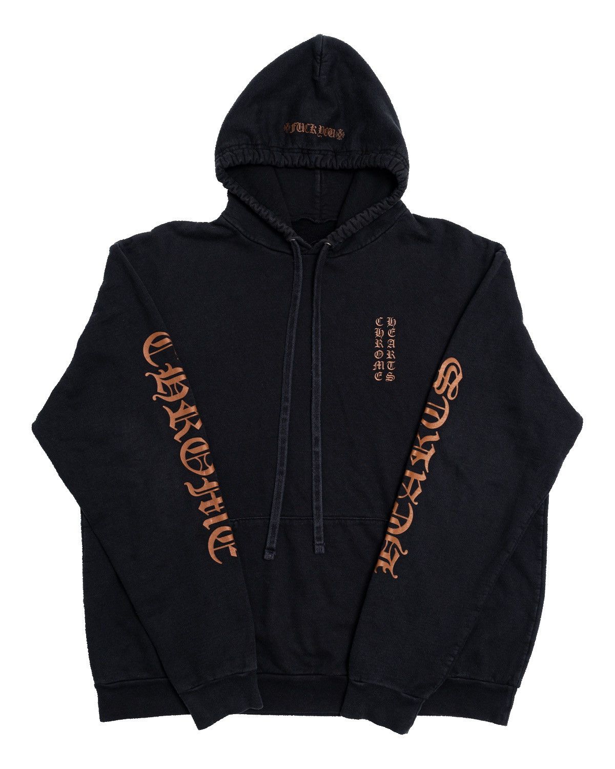 Chrome Hearts Vertical Logo Hoodie | Grailed