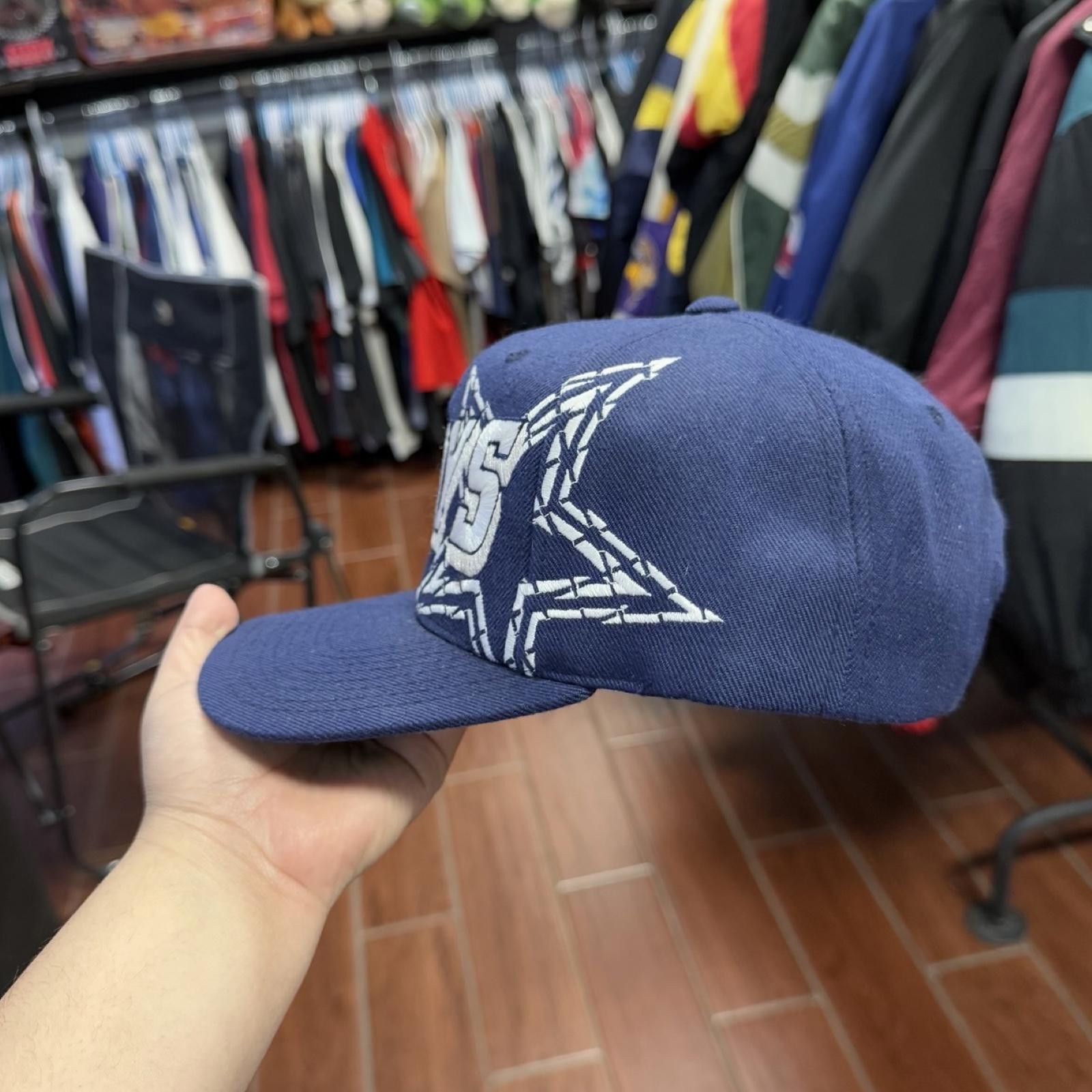 Sports Specialties 90s Dallas Cowboys Grid Snapback Size ONE SIZE - 2 Thumbnail