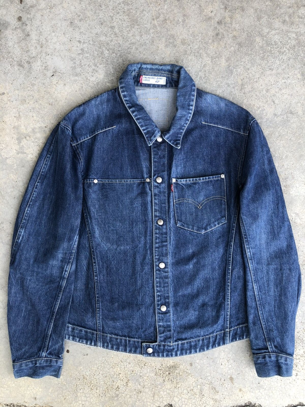 Y2k Levi’s Engineered Type 1 Denim Jacket