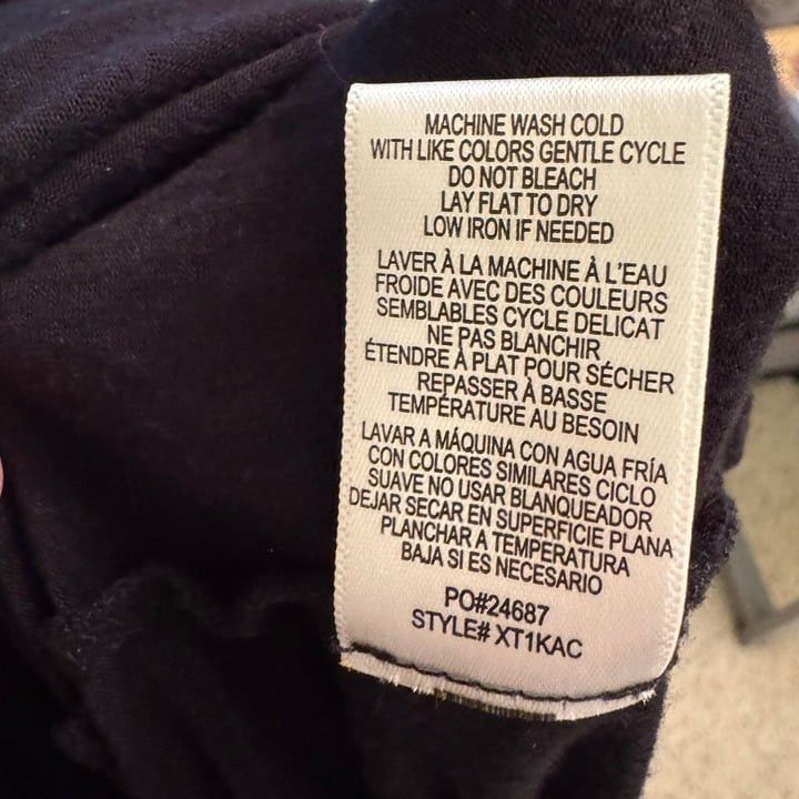 Other Women's Hiatus 2XL Black Smocked Long Sleeve Square Neck Bl Size XXL / US 16-18 / IT 52-54 - 9 Thumbnail