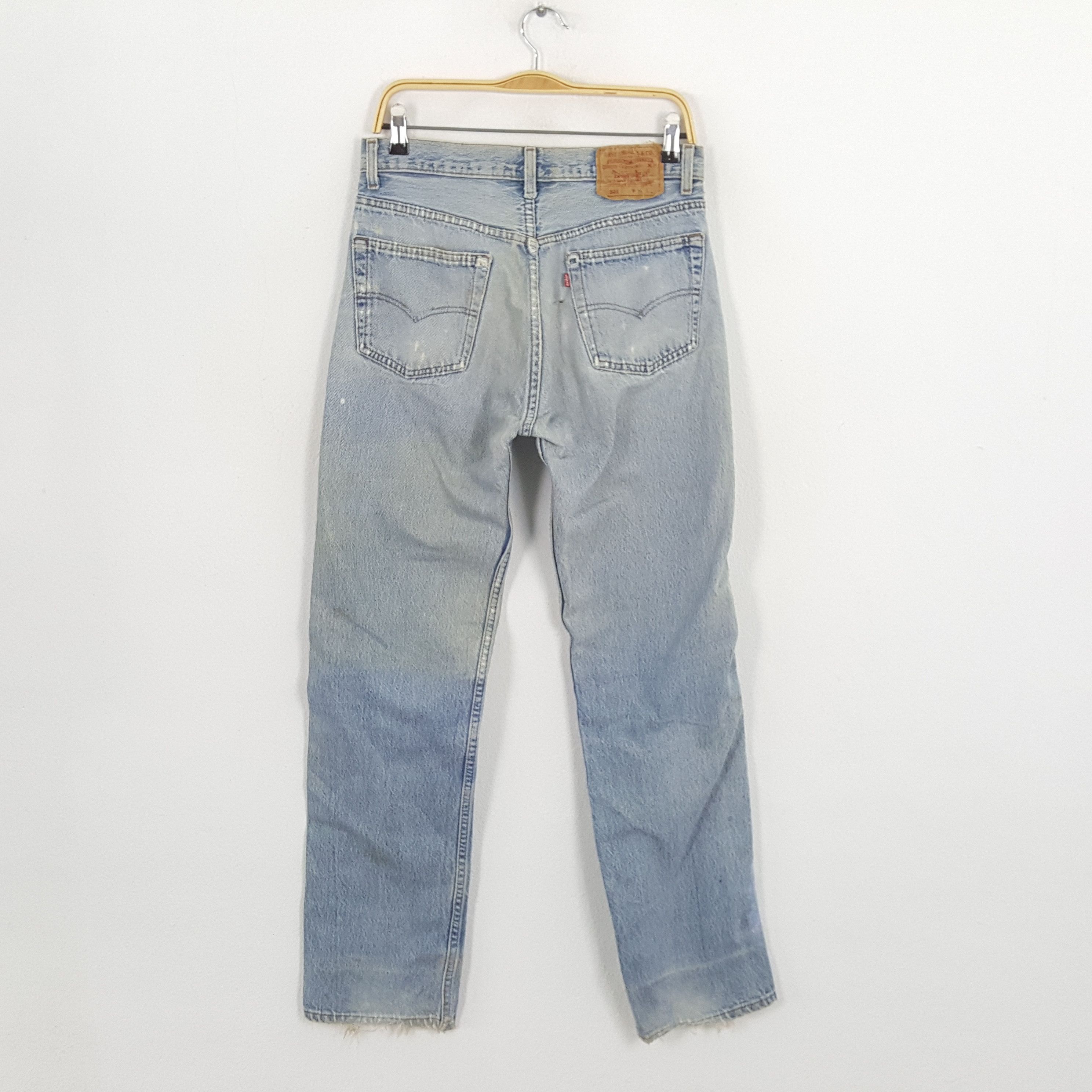 Levi's × Levi's Vintage Clothing × Vintage Vintage LEVI'S Kurt Cobain Distressed Style Denim Jeans Size US 30 / EU 46 - 4 Thumbnail