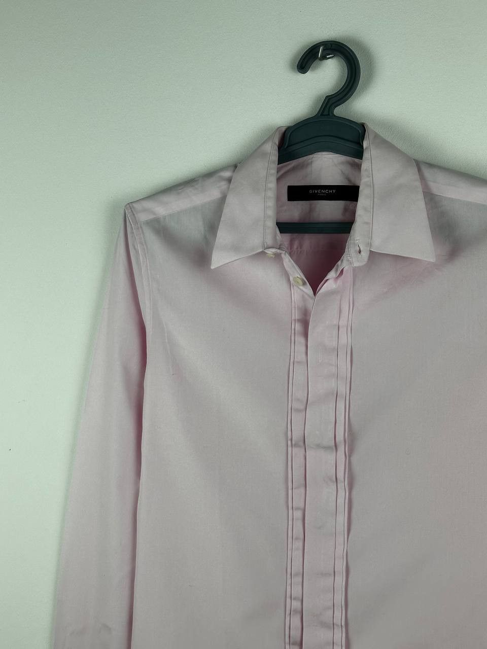 Givenchy Givenchy Luxury Dress Shirt Pink Size US S / EU 44-46 / 1 - 3 Thumbnail